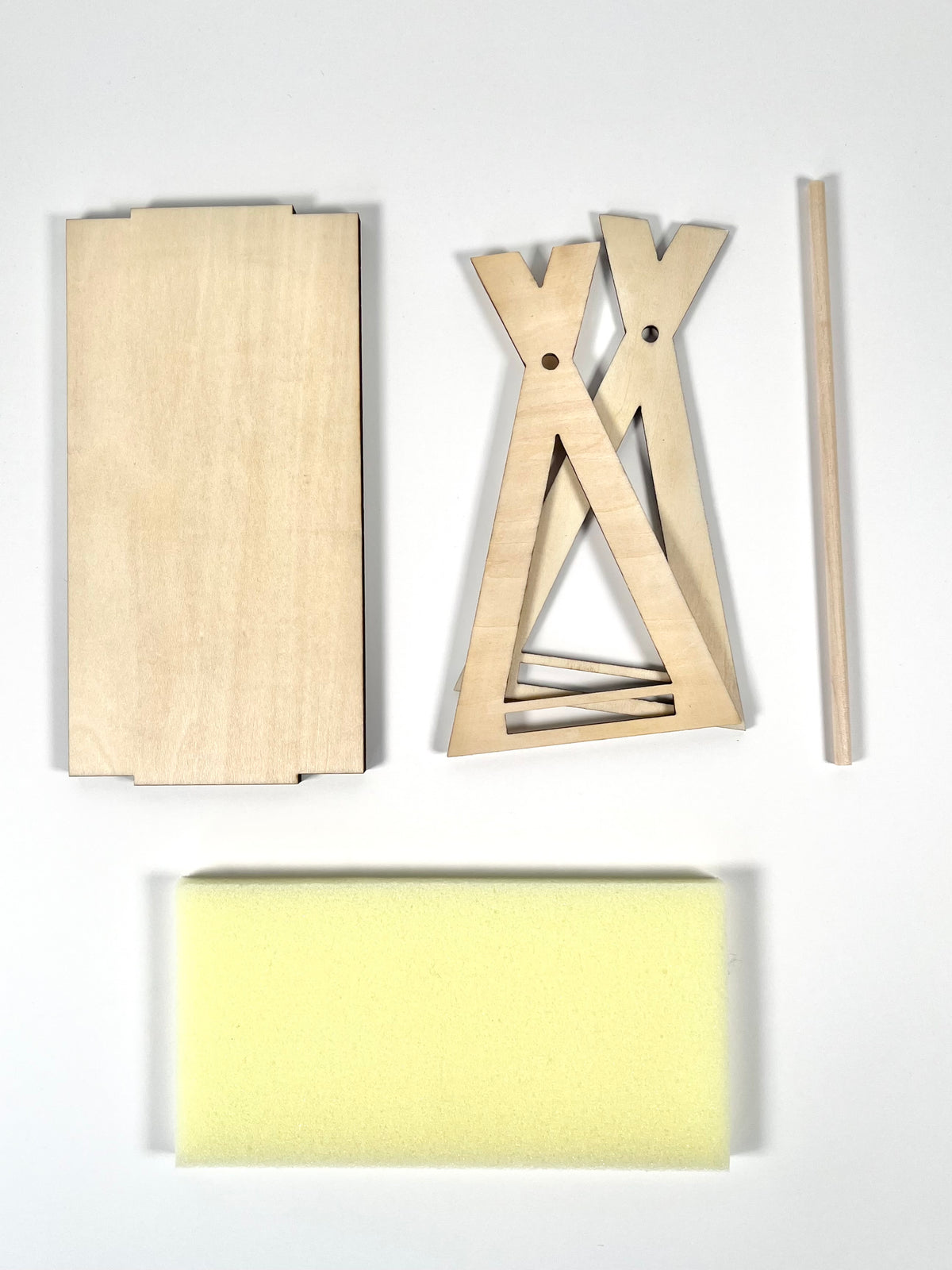 Bed with frame DIY kit