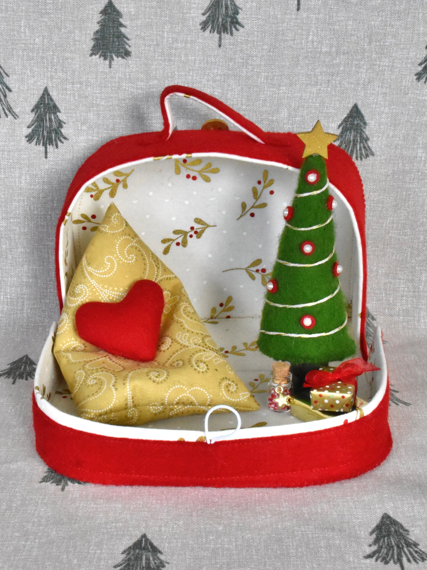 Christmas suitcase