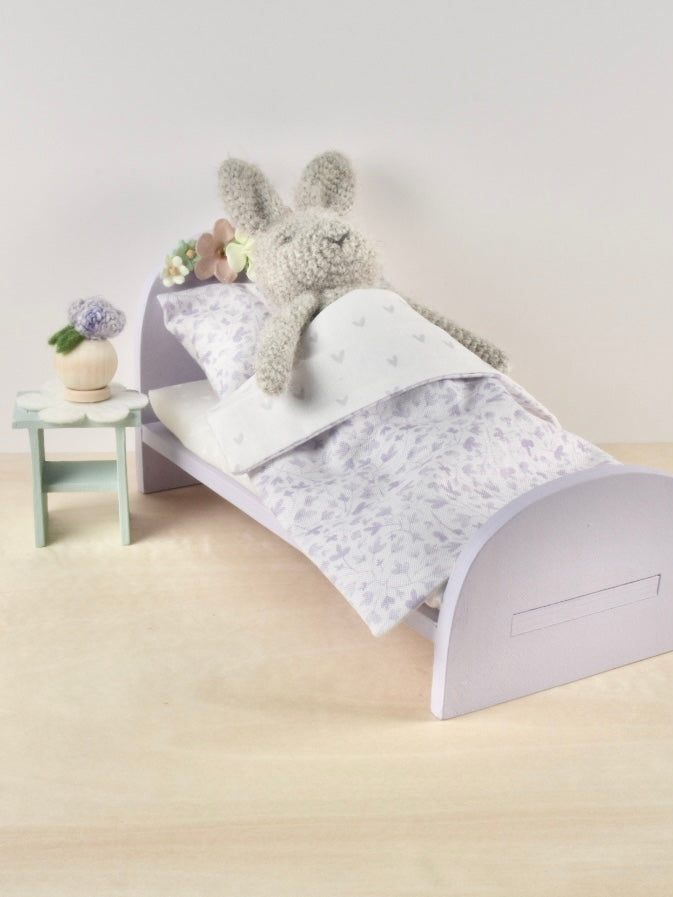 Bed with headboard