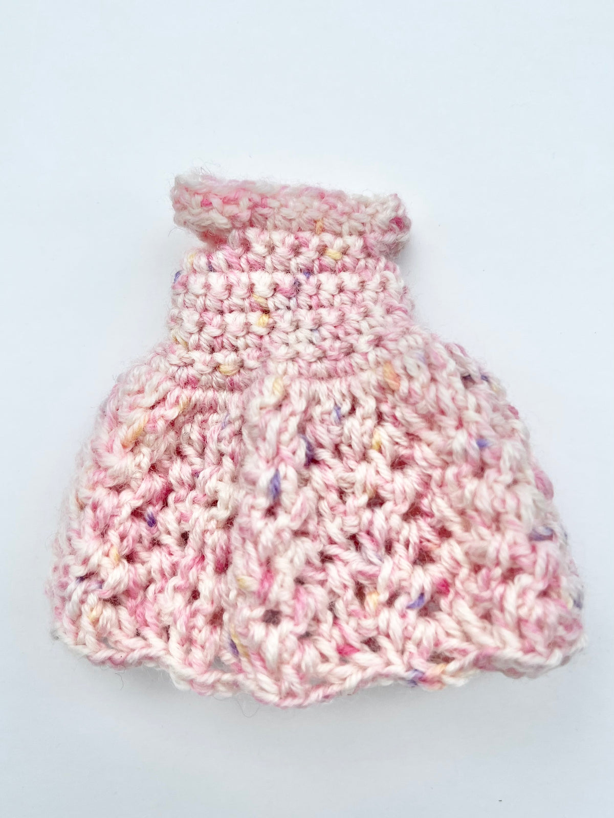 Crochet dress for big sister mouse