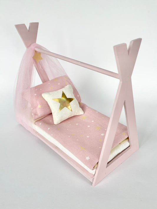 Bed with canopy