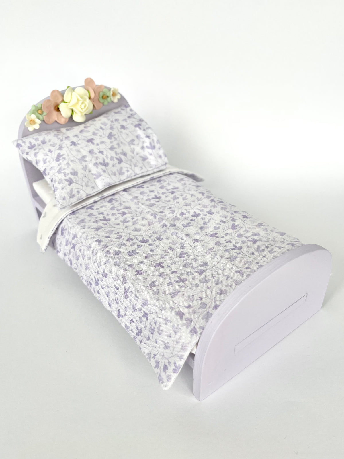 Bed with headboard