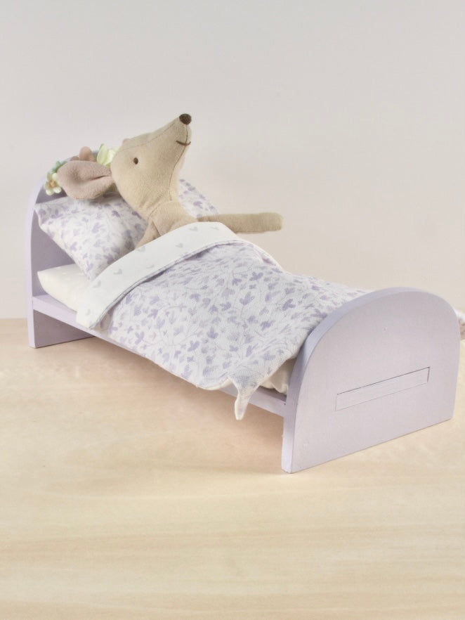 Bed with headboard