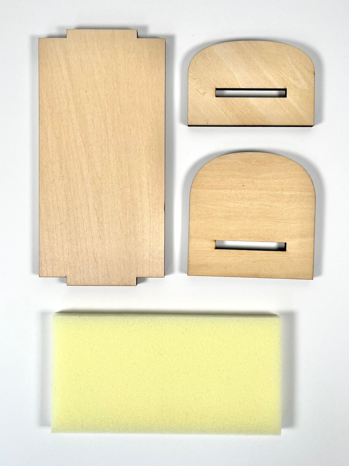 Bed with headboard DIY kit