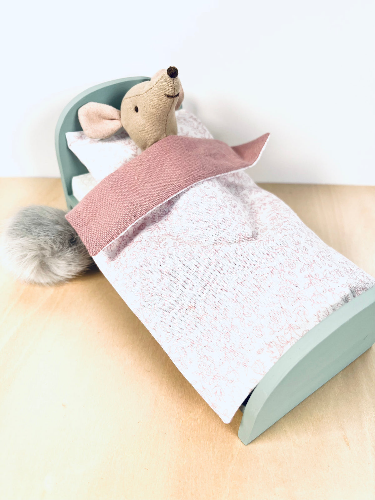 Bed with headboard DIY kit