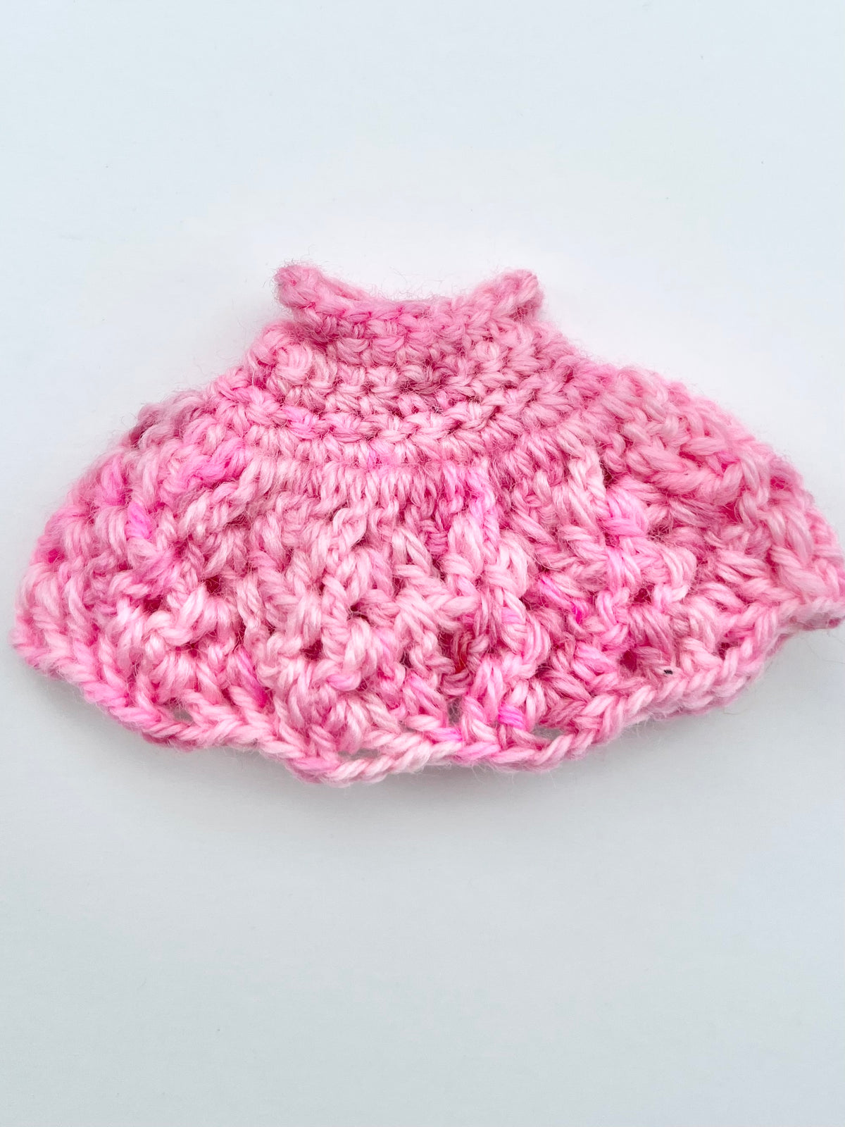 Crochet dress for little sister mouse