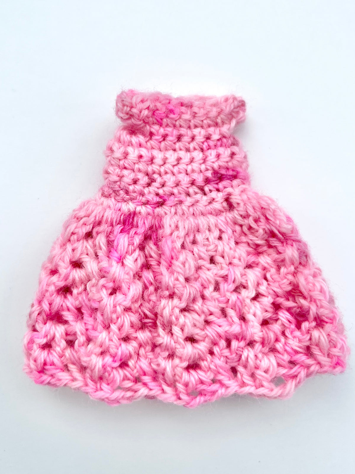 Crochet dress for big sister mouse